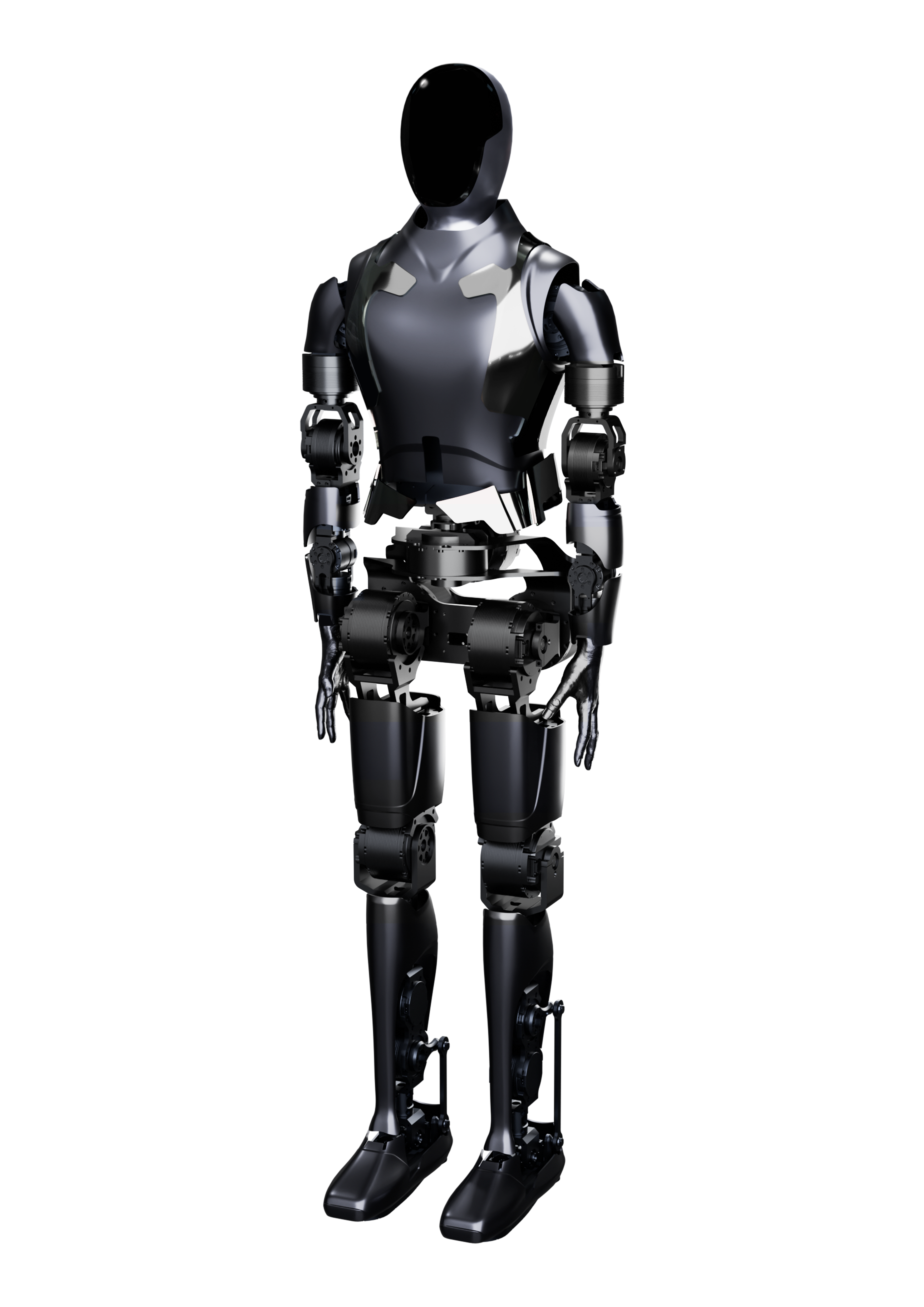 YMBot-F 型工業(yè)雙足人形機(jī)器人（全力控電機(jī)，工業(yè)外觀）