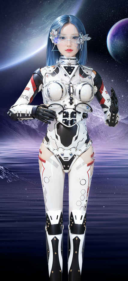 火星美女機(jī)器人移動導(dǎo)覽版