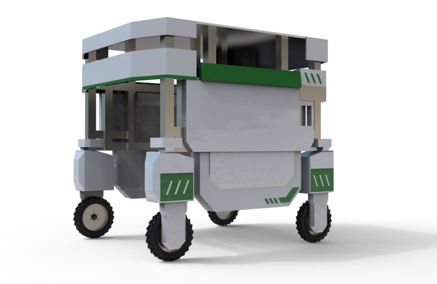 無(wú)人車(chē)作物表型高通量獲取平臺(tái)